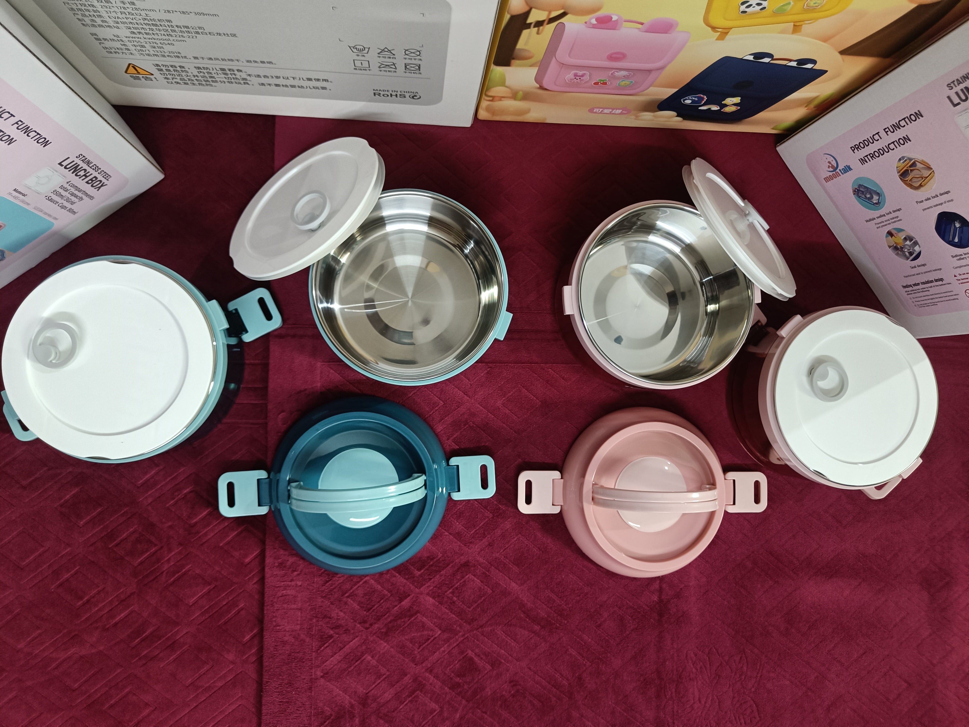 TEDEMI Big Bento Box ( Double Decker)