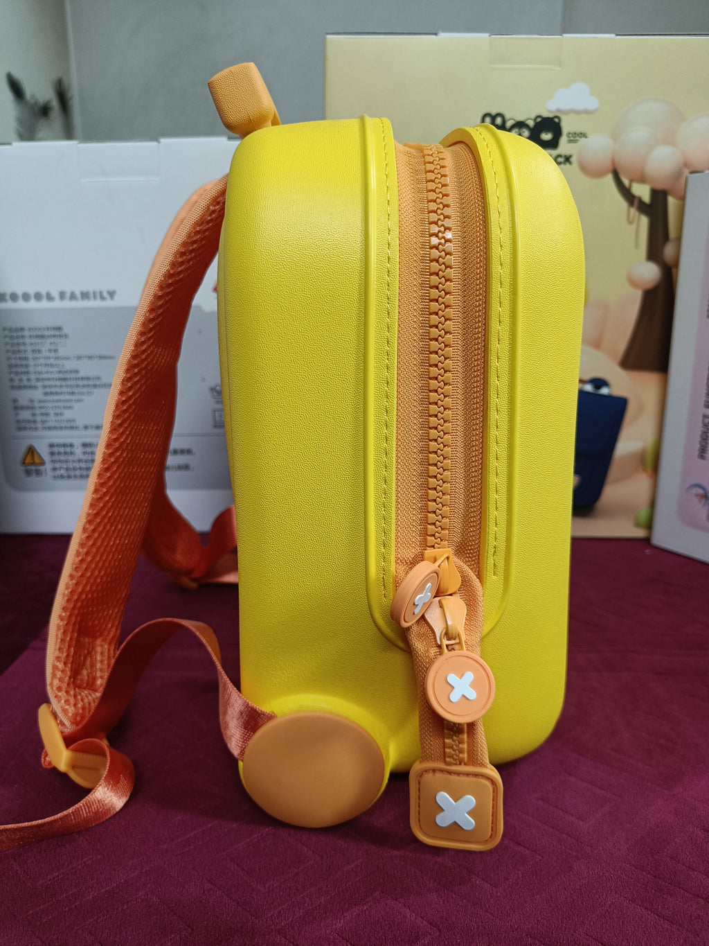 KOOOL Family DIY Creative Kids' Backpack (Yellow)