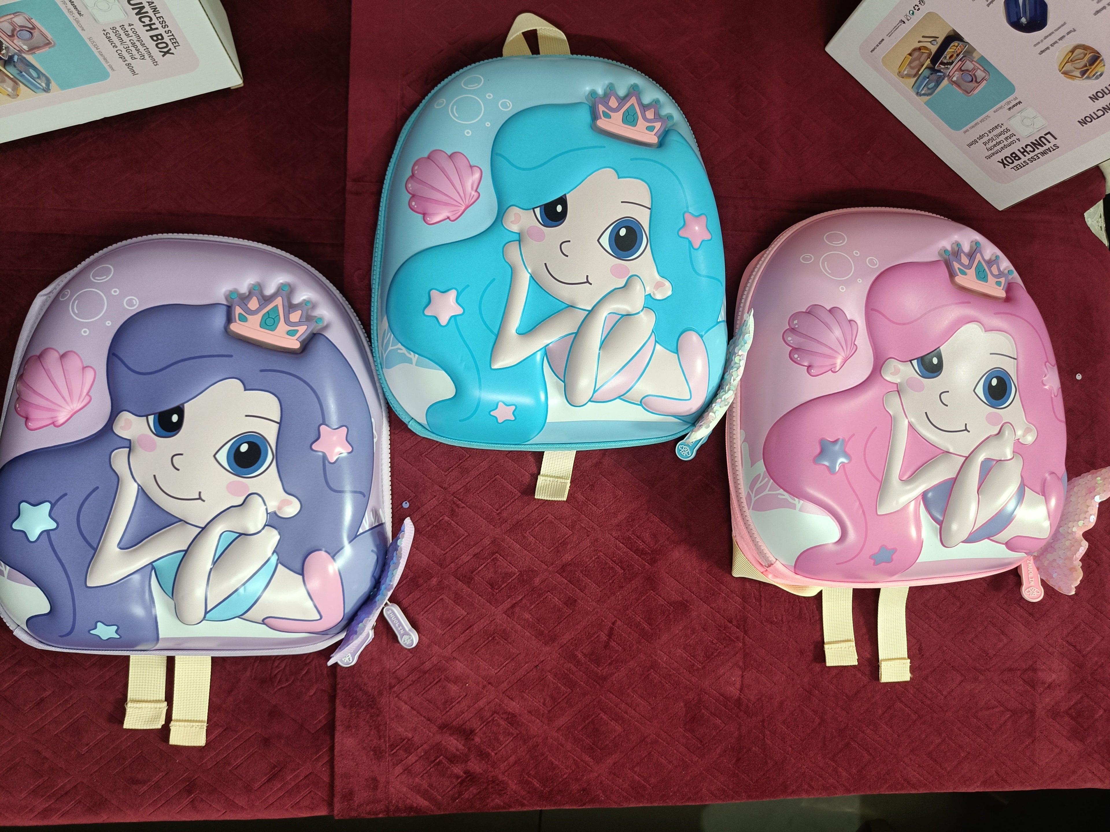 Mermaid Girls School Backpack