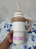 Ice-Cream Stainless Steel Bottle (1000ML)